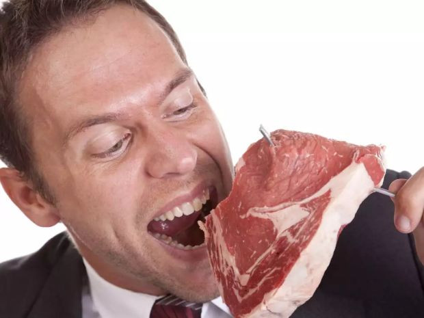 Яденето на месо се смята за признак на мъжественост и затова
